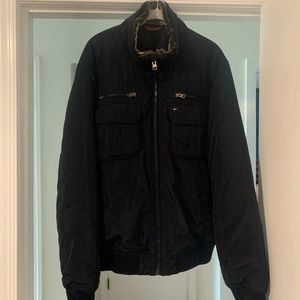 Tommy Hilfigar Winter Jacket - Navy Large